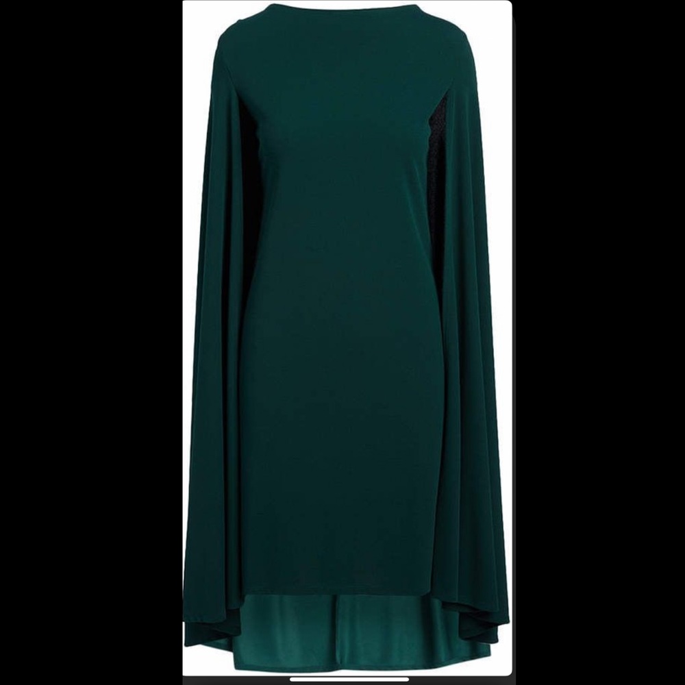 Bella Flore Cape Dress 🖤